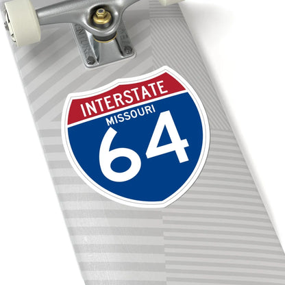 I-64 MO (Missouri) (Road Sign) STICKER Vinyl Kiss-Cut Decal - The Sticker Space