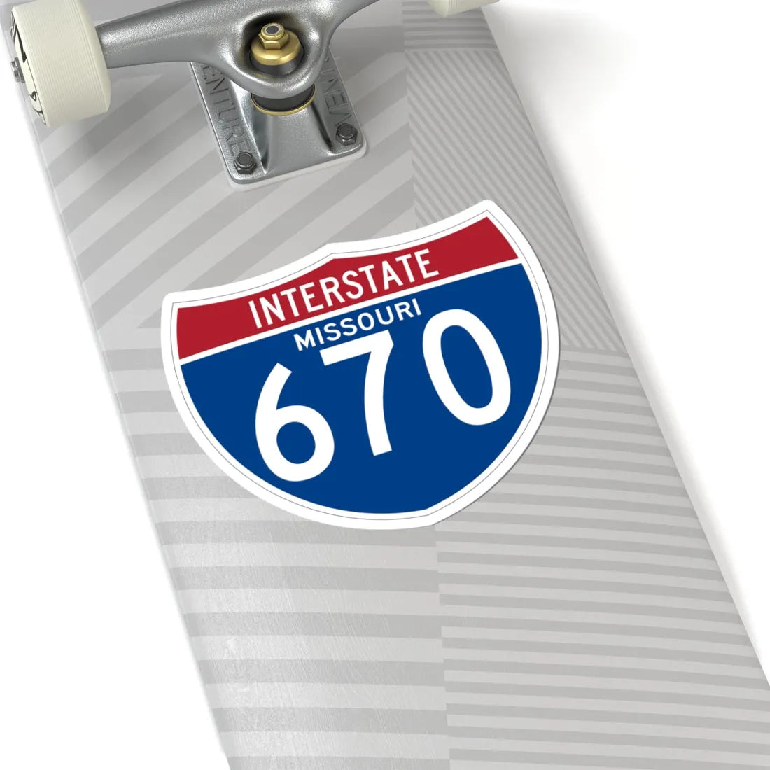 I-670 MO (Missouri) (Road Sign) STICKER Vinyl Kiss-Cut Decal - The Sticker Space