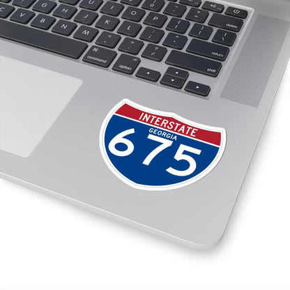 I-675 GA (Georgia) (Road Sign) STICKER Vinyl Kiss-Cut Decal - The Sticker Space