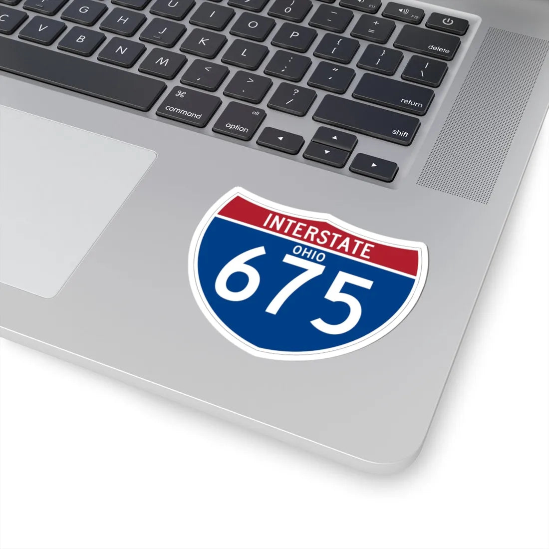 I-675 OH (Ohio) (Road Sign) STICKER Vinyl Kiss-Cut Decal - The Sticker Space