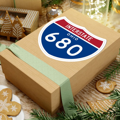 I-680 OH 1961 (Ohio) (Road Sign) STICKER Vinyl Kiss-Cut Decal - The Sticker Space