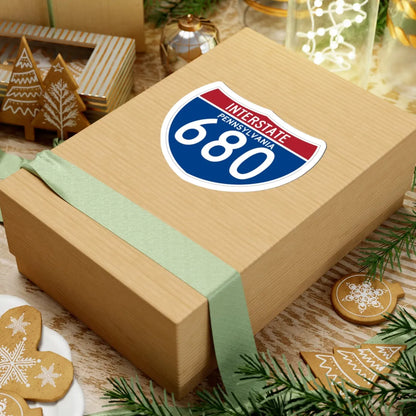 I-680 PA (Pennsylvania) (Road Sign) STICKER Vinyl Kiss-Cut Decal - The Sticker Space