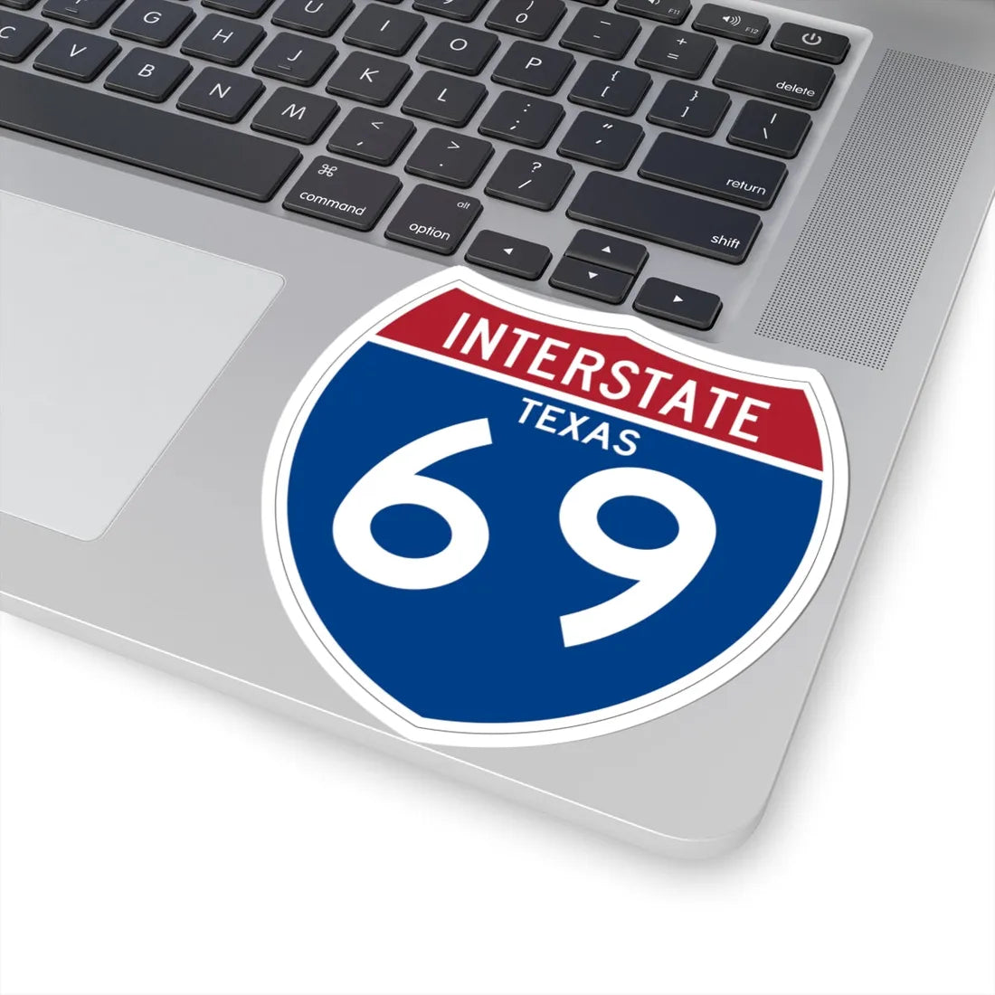I-69 TX (Texas) (Road Sign) STICKER Vinyl Kiss-Cut Decal - The Sticker Space