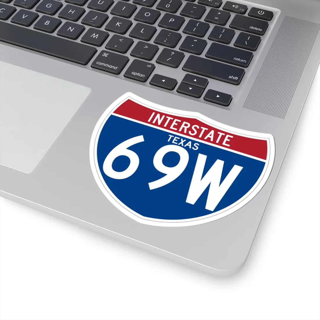 I-69W TX (Texas) (Road Sign) STICKER Vinyl Kiss-Cut Decal - The Sticker Space