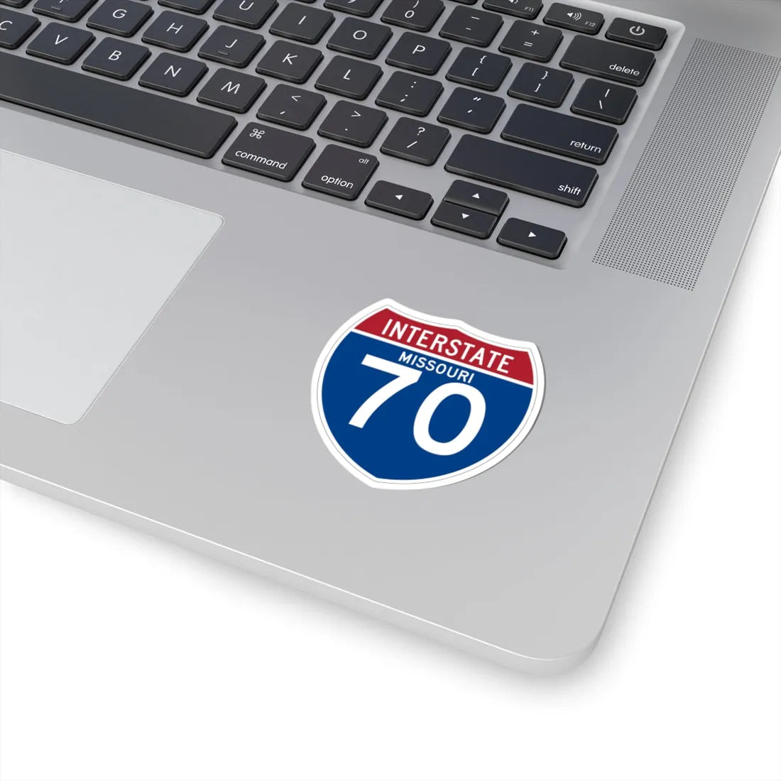 I-70 MO (Missouri) (Road Sign) STICKER Vinyl Kiss-Cut Decal - The Sticker Space