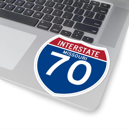 I-70 MO (Missouri) (Road Sign) STICKER Vinyl Kiss-Cut Decal - The Sticker Space
