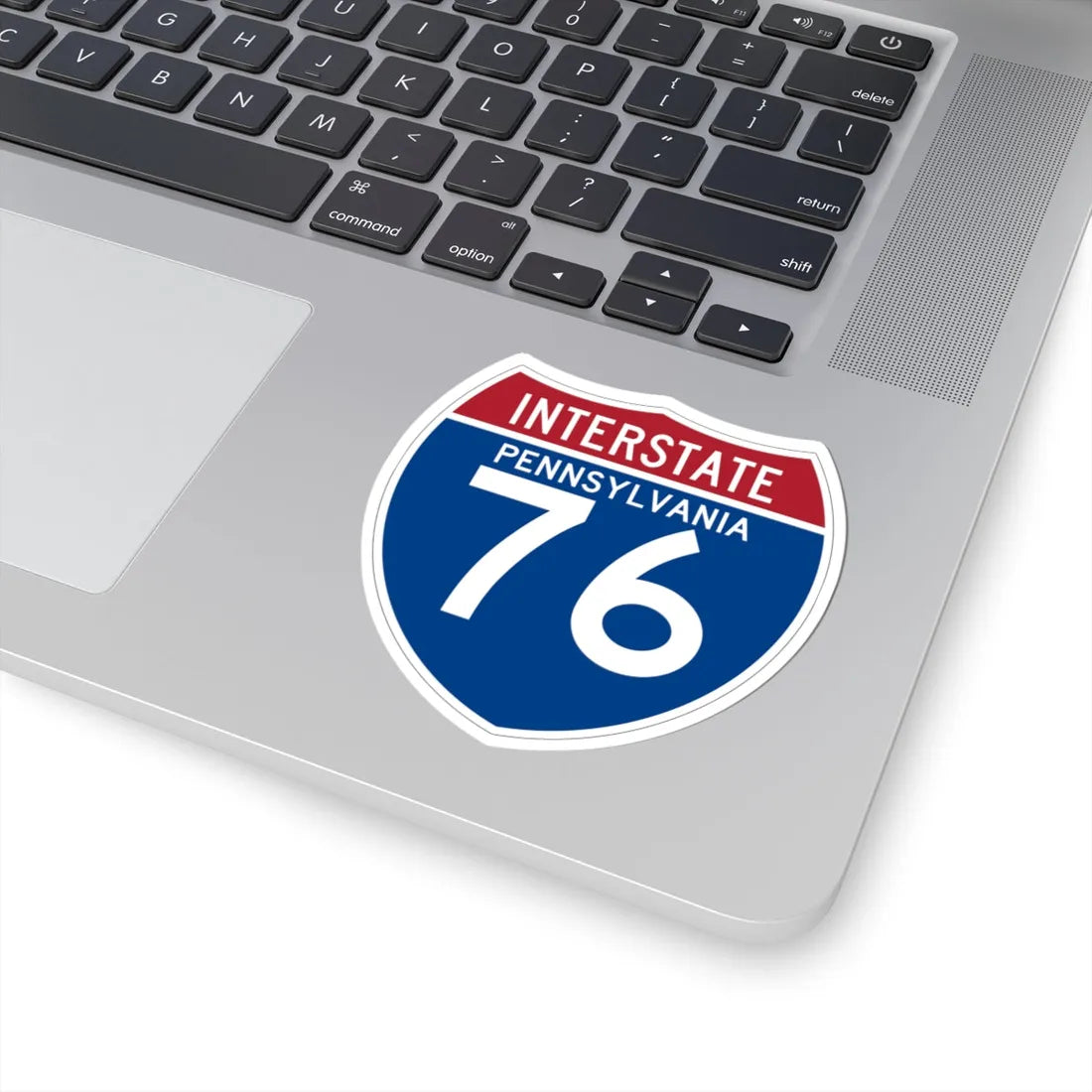 I-76 PA (Pennsylvania) (Road Sign) STICKER Vinyl Kiss-Cut Decal - The Sticker Space