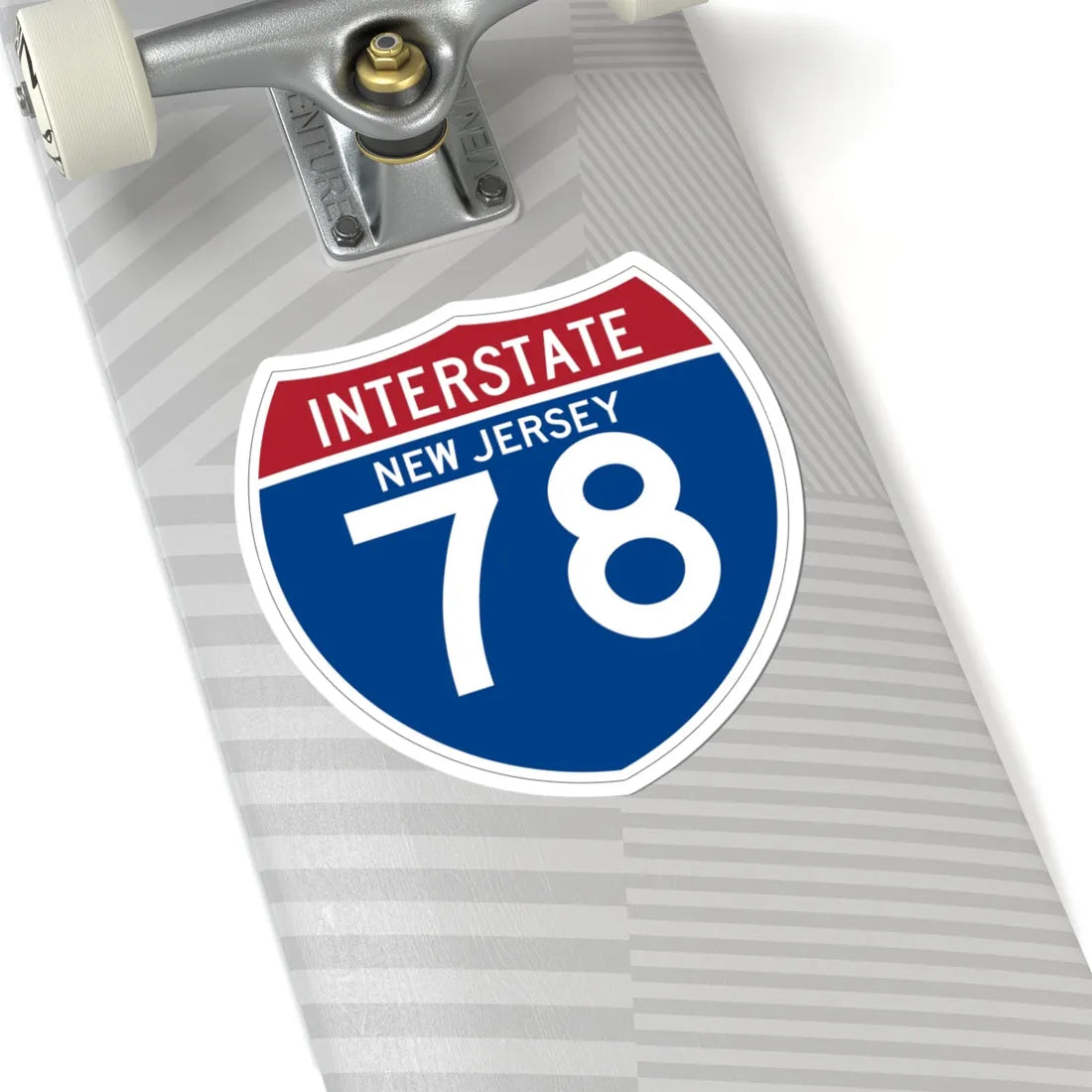 I-78 NJ (New Jersey) (Road Sign) STICKER Vinyl Kiss-Cut Decal - The Sticker Space