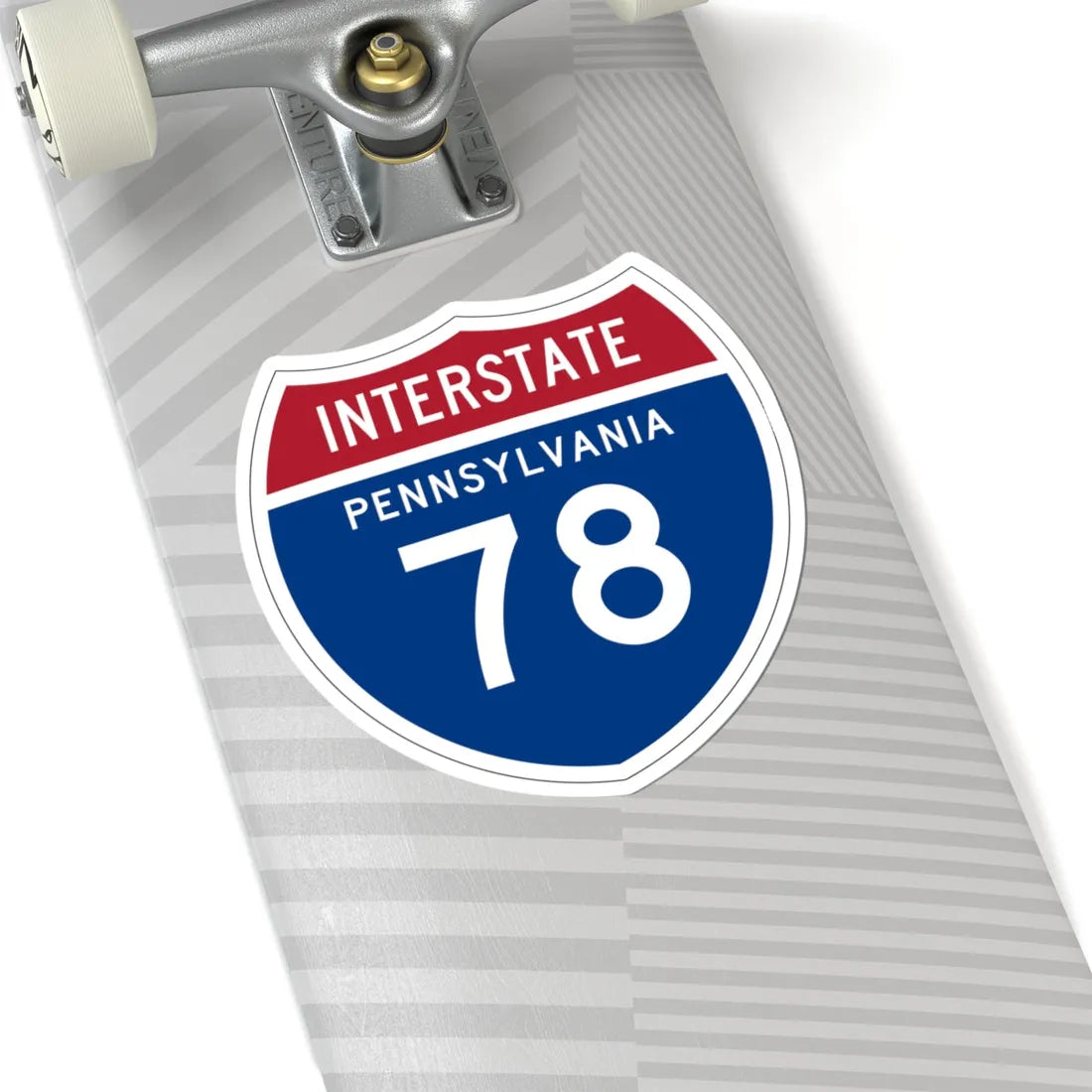 I-78 PA 1957 (Pennsylvania) (Road Sign) STICKER Vinyl Kiss-Cut Decal - The Sticker Space