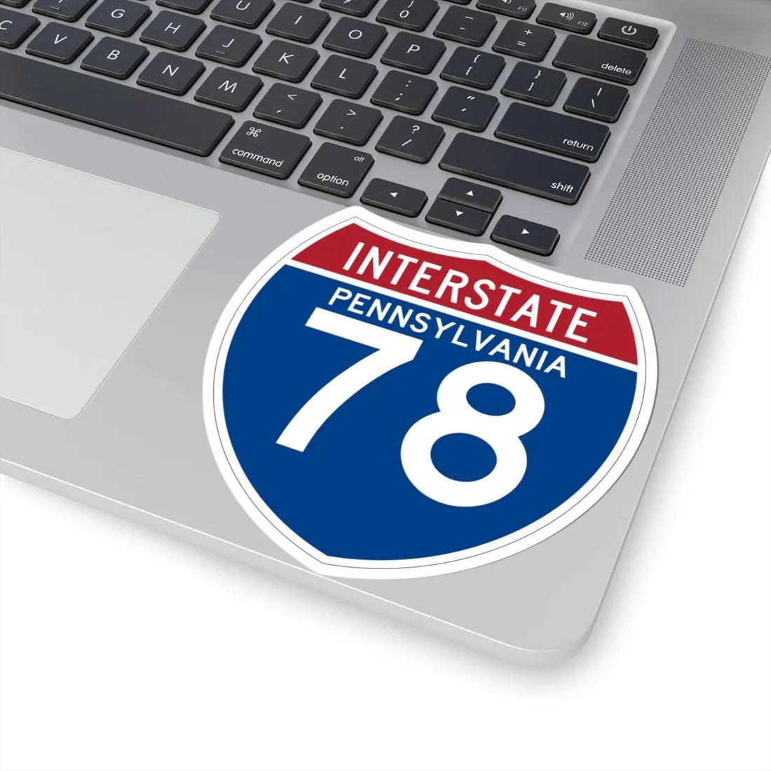 I-78 PA (Pennsylvania) (Road Sign) STICKER Vinyl Kiss-Cut Decal - The Sticker Space