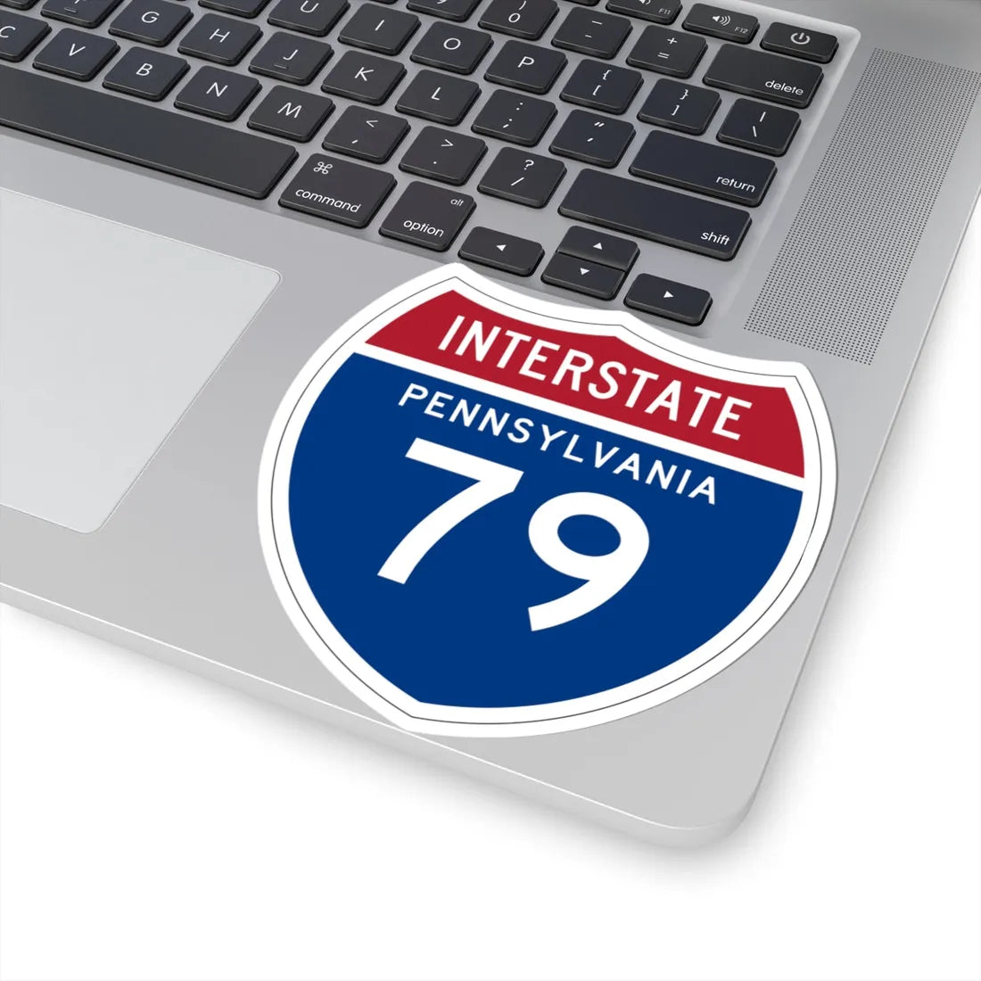 I-79 PA 1957 (Pennsylvania) (Road Sign) STICKER Vinyl Kiss-Cut Decal - The Sticker Space