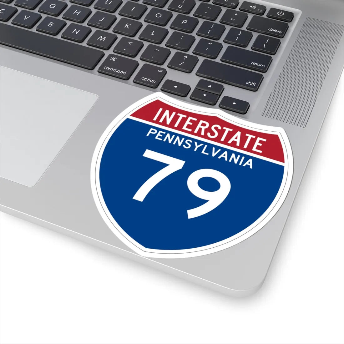 I-79 PA Metric (Pennsylvania) (Road Sign) STICKER Vinyl Kiss-Cut Decal - The Sticker Space