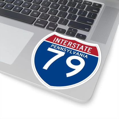 I-79 PA (Pennsylvania) (Road Sign) STICKER Vinyl Kiss-Cut Decal - The Sticker Space