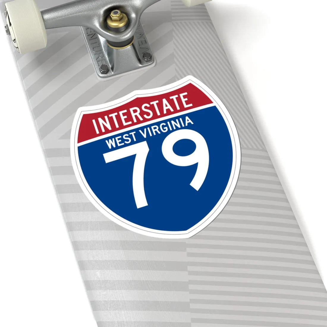 I-79 WV (Virginia) (Road Sign) STICKER Vinyl Kiss-Cut Decal - The Sticker Space