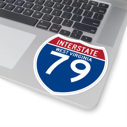 I-79 WV (Virginia) (Road Sign) STICKER Vinyl Kiss-Cut Decal - The Sticker Space
