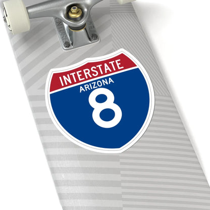 I-8 AZ (Arizona) (Road Sign) STICKER Vinyl Kiss-Cut Decal - The Sticker Space