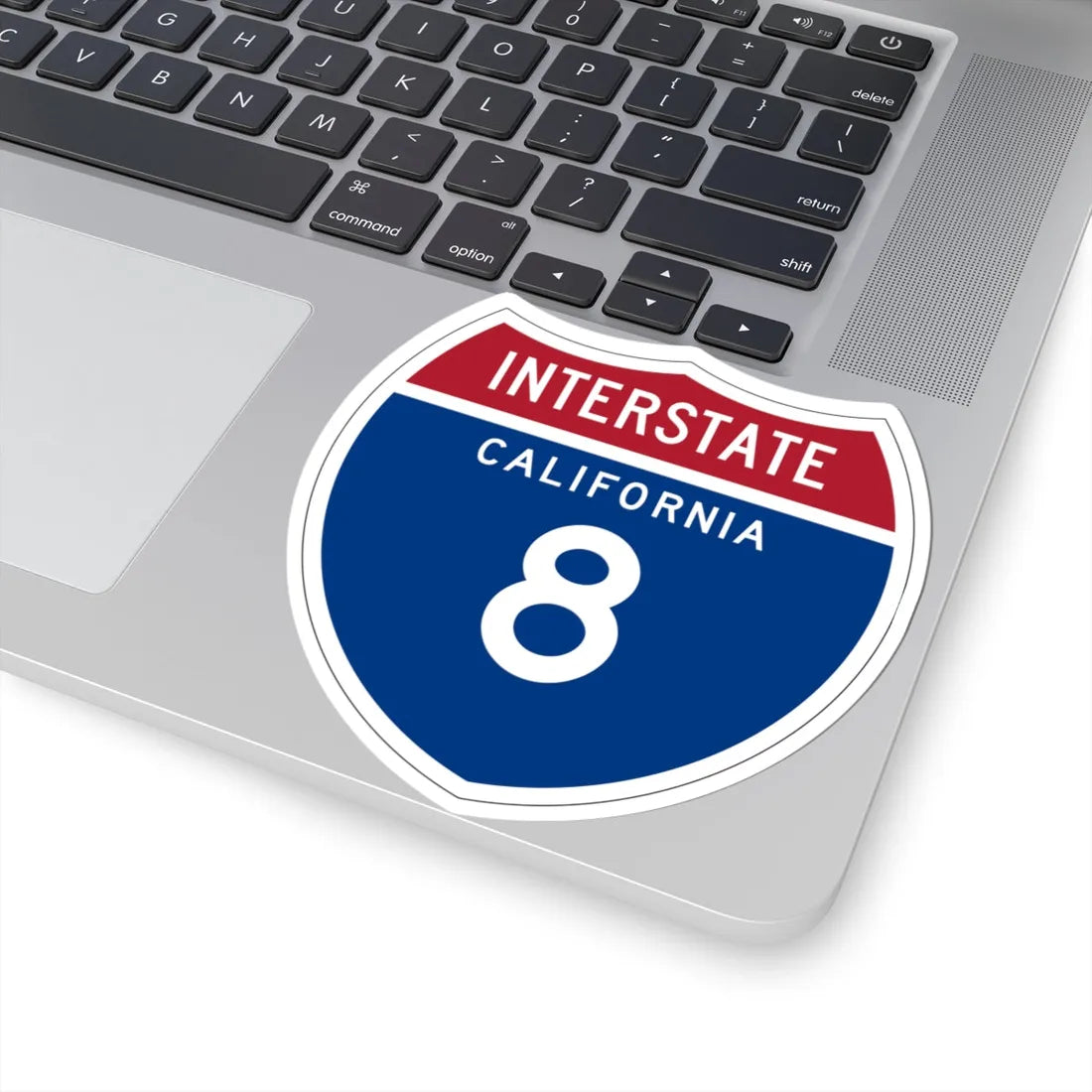 I-8 CA (California) (Road Sign) STICKER Vinyl Kiss-Cut Decal - The Sticker Space