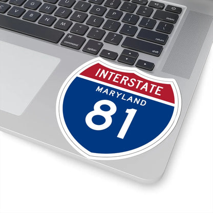 I-81 MD 1957 (Maryland) (Road Sign) STICKER Vinyl Kiss-Cut Decal - The Sticker Space