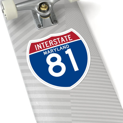 I-81 MD (Maryland) (Road Sign) STICKER Vinyl Kiss-Cut Decal - The Sticker Space