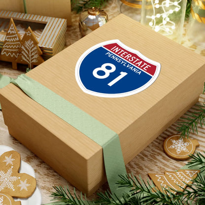 I-81 PA Metric (Pennsylvania) (Road Sign) STICKER Vinyl Kiss-Cut Decal - The Sticker Space