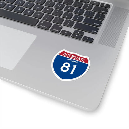 I-81 VA Metric (Virginia) (Road Sign) STICKER Vinyl Kiss-Cut Decal - The Sticker Space
