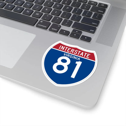 I-81 VA (Virginia) (Road Sign) STICKER Vinyl Kiss-Cut Decal - The Sticker Space
