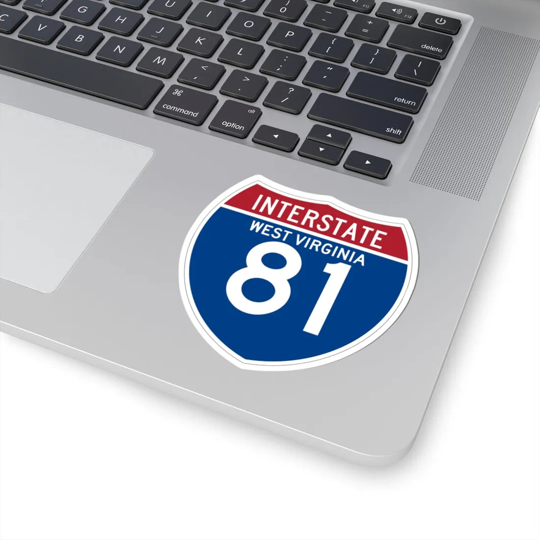 I-81 WV (Virginia) (Road Sign) STICKER Vinyl Kiss-Cut Decal - The Sticker Space