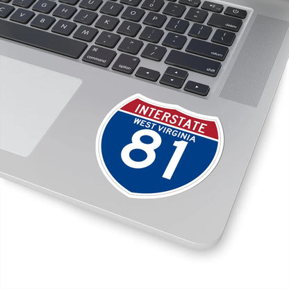 I-81 WV (Virginia) (Road Sign) STICKER Vinyl Kiss-Cut Decal - The Sticker Space