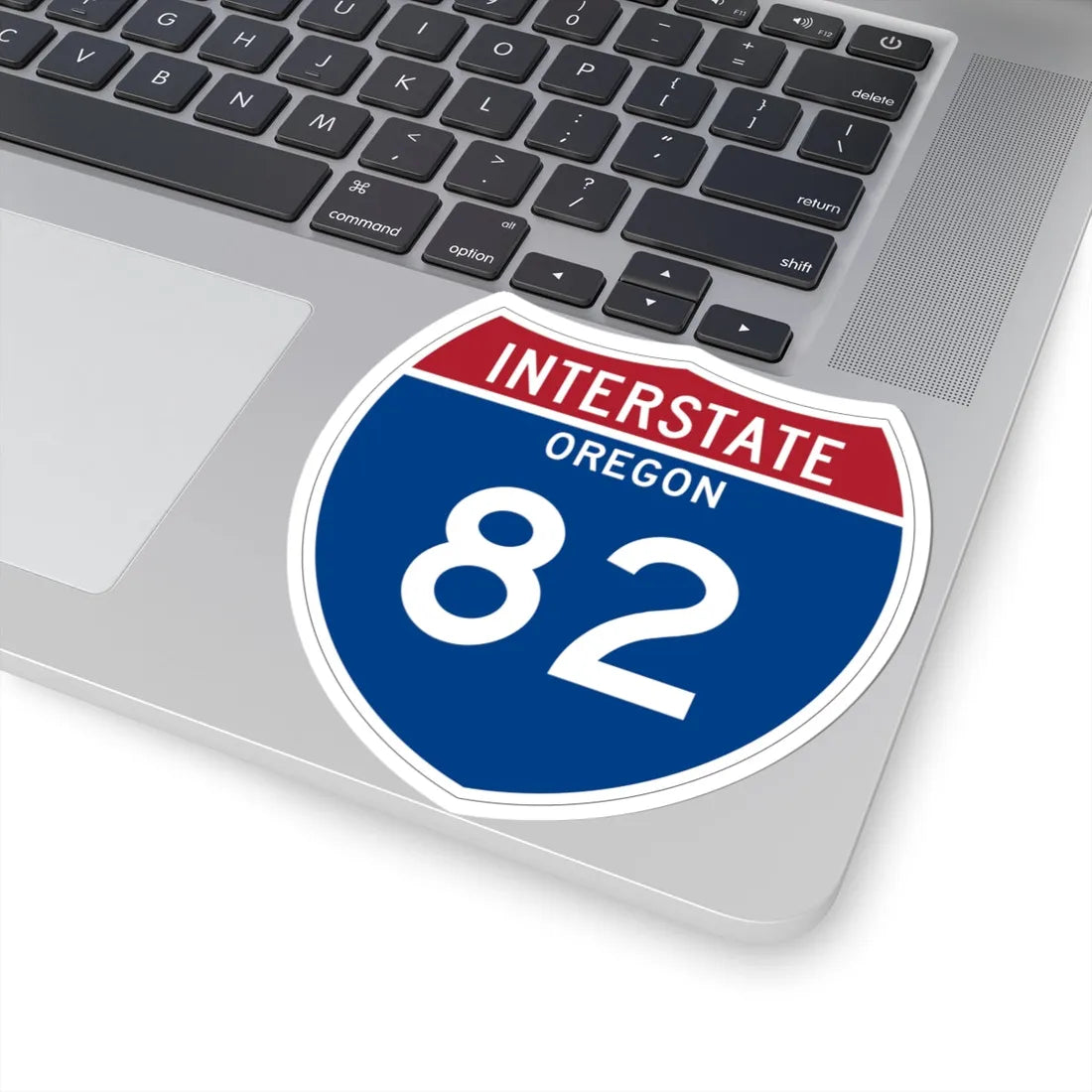 I-82 OR Metric (Oregon) (Road Sign) STICKER Vinyl Kiss-Cut Decal - The Sticker Space