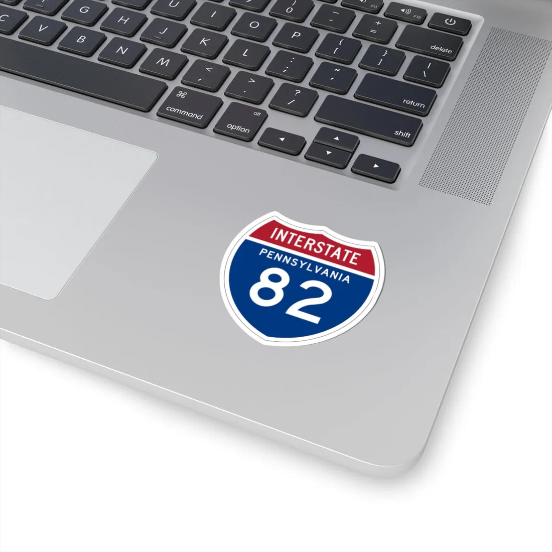 I-82 PA 1957 (Pennsylvania) (Road Sign) STICKER Vinyl Kiss-Cut Decal - The Sticker Space