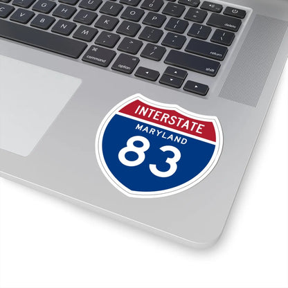 I-83 MD 1957 (Maryland) (Road Sign) STICKER Vinyl Kiss-Cut Decal - The Sticker Space
