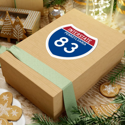 I-83 PA Metric (Pennsylvania) (Road Sign) STICKER Vinyl Kiss-Cut Decal - The Sticker Space