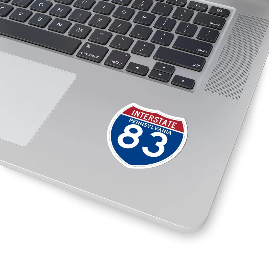 I-83 PA (Pennsylvania) (Road Sign) STICKER Vinyl Kiss-Cut Decal - The Sticker Space