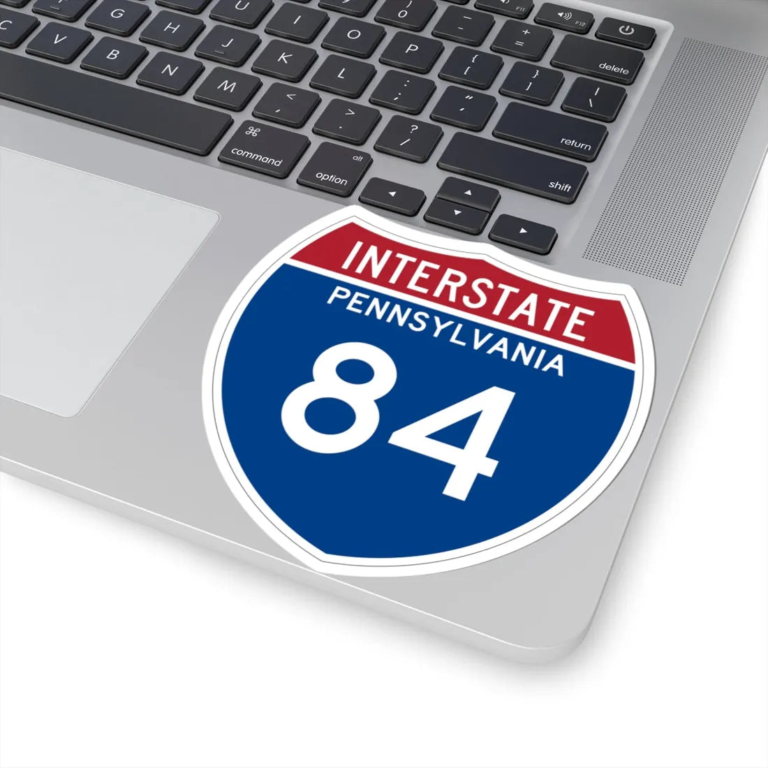 I-84 PA Metric (Pennsylvania) (Road Sign) STICKER Vinyl Kiss-Cut Decal - The Sticker Space