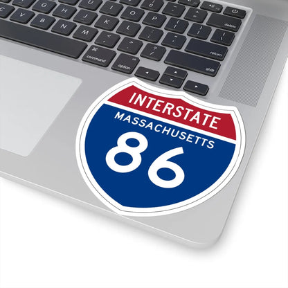 I-86 MA 1957 (Massachusetts) (Road Sign) STICKER Vinyl Kiss-Cut Decal - The Sticker Space