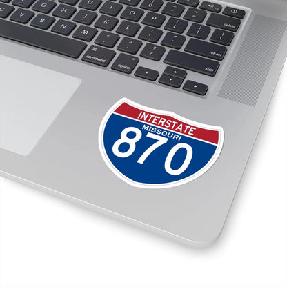 I-870 MO (Missouri) (Road Sign) STICKER Vinyl Kiss-Cut Decal - The Sticker Space