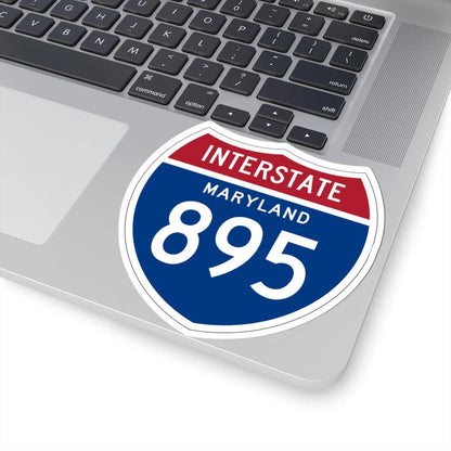 I-895 MD 1957 (Maryland) (Road Sign) STICKER Vinyl Kiss-Cut Decal - The Sticker Space