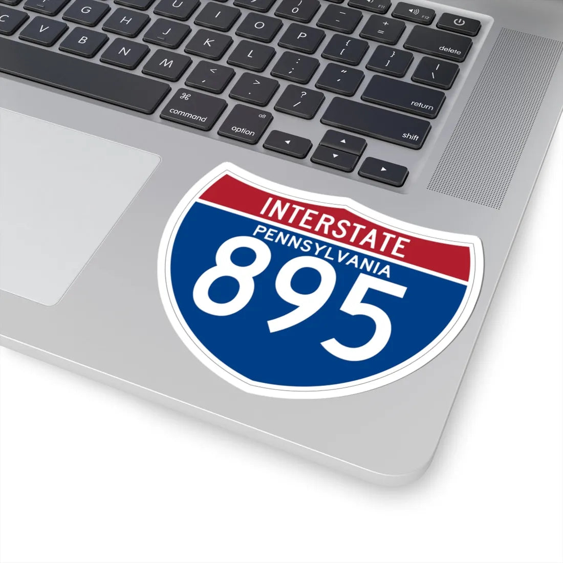 I-895 PA (Pennsylvania) (Road Sign) STICKER Vinyl Kiss-Cut Decal - The Sticker Space