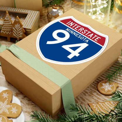 I-94 MN (Minnesota) (Road Sign) STICKER Vinyl Kiss-Cut Decal - The Sticker Space