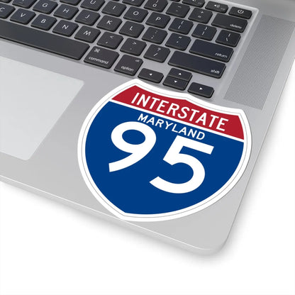 I-95 MD (Maryland) (Road Sign) STICKER Vinyl Kiss-Cut Decal - The Sticker Space