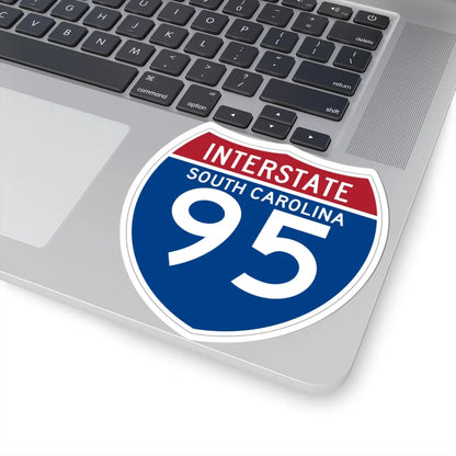 I-95 SC (South Carolina) (Road Sign) STICKER Vinyl Kiss-Cut Decal - The Sticker Space