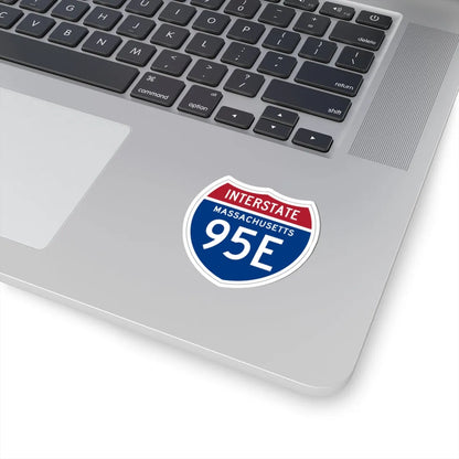 I-95E MA 1957 (Massachusetts) (Road Sign) STICKER Vinyl Kiss-Cut Decal - The Sticker Space