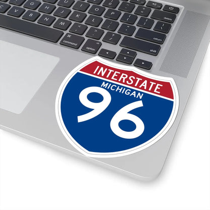 I-96 MI (Michigan) (Road Sign) STICKER Vinyl Kiss-Cut Decal - The Sticker Space