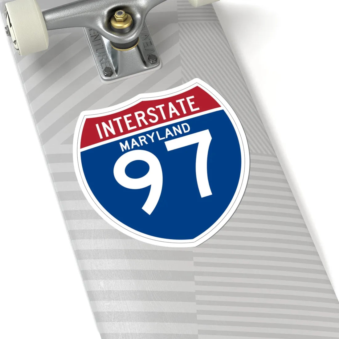I-97 MD (Maryland) (Road Sign) STICKER Vinyl Kiss-Cut Decal - The Sticker Space