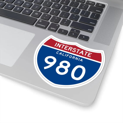 I-980 CA (California) (Road Sign) STICKER Vinyl Kiss-Cut Decal - The Sticker Space
