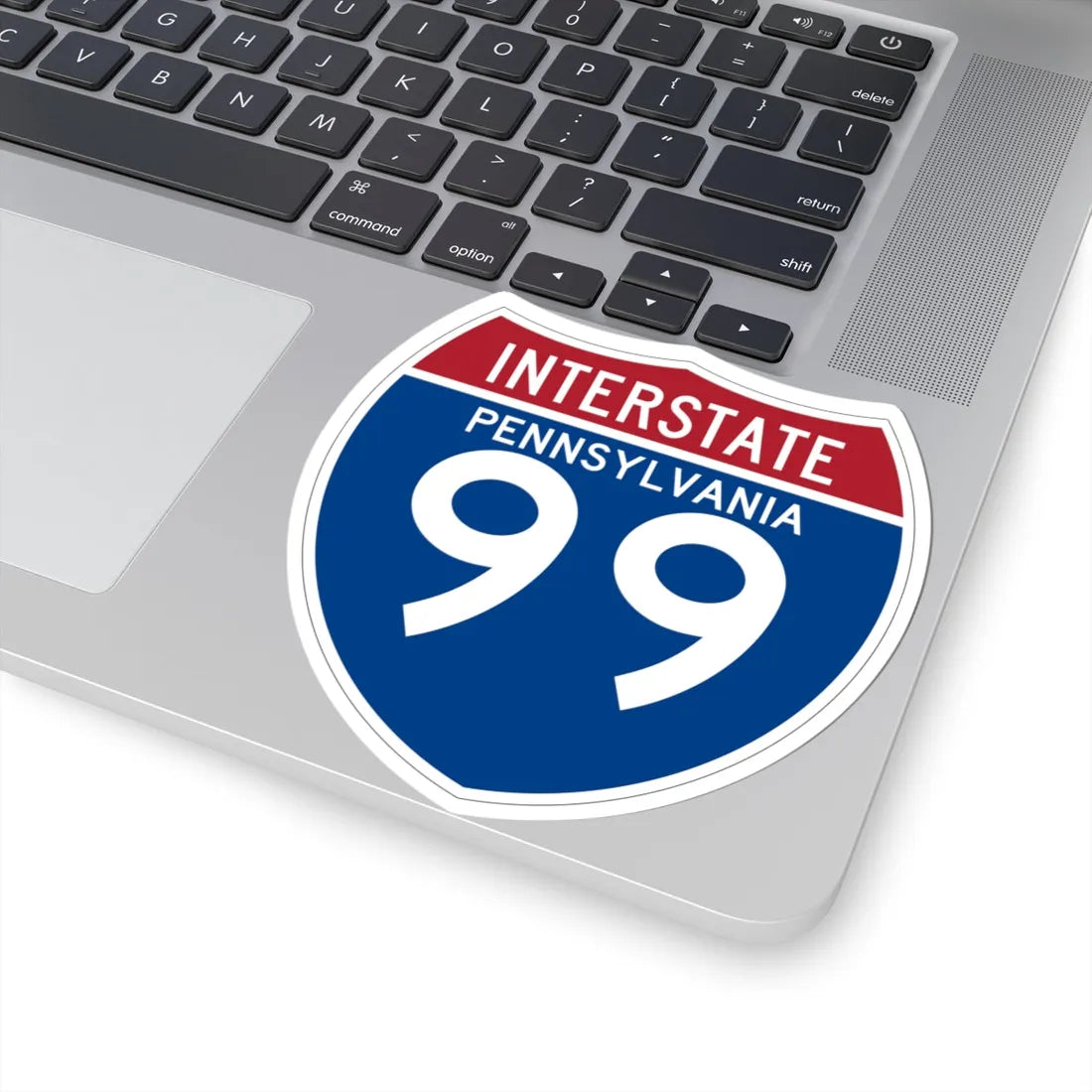 I-99 PA (Pennsylvania) (Road Sign) STICKER Vinyl Kiss-Cut Decal - The Sticker Space