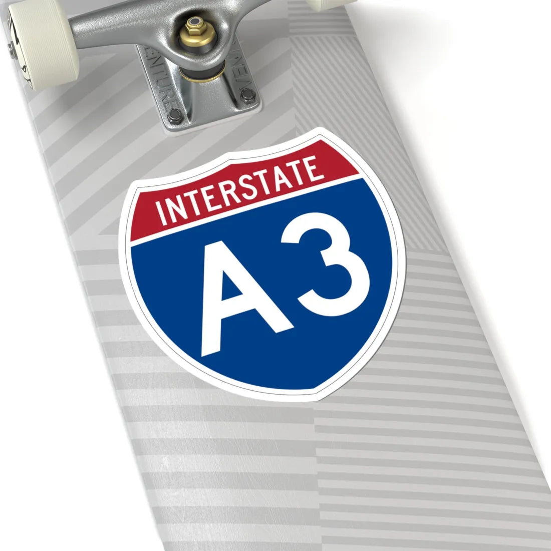 I-A3 (Alaska) (Road Sign) STICKER Vinyl Kiss-Cut Decal - The Sticker Space