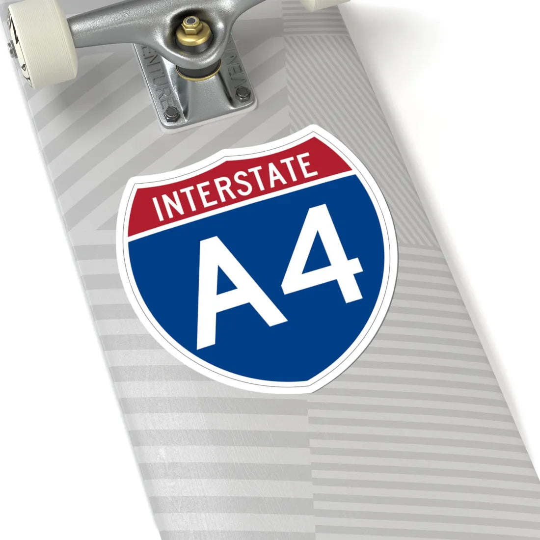 I-A4 (Alaska) (Road Sign) STICKER Vinyl Kiss-Cut Decal - The Sticker Space