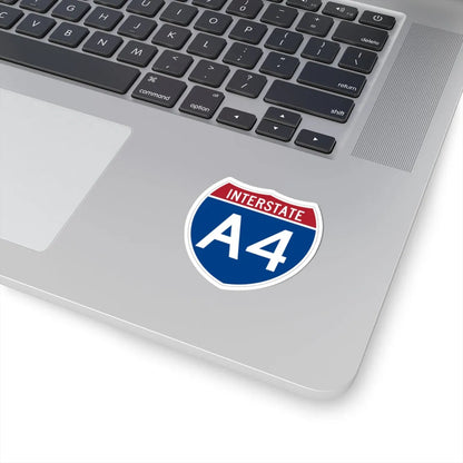 I-A4 (Alaska) (Road Sign) STICKER Vinyl Kiss-Cut Decal - The Sticker Space