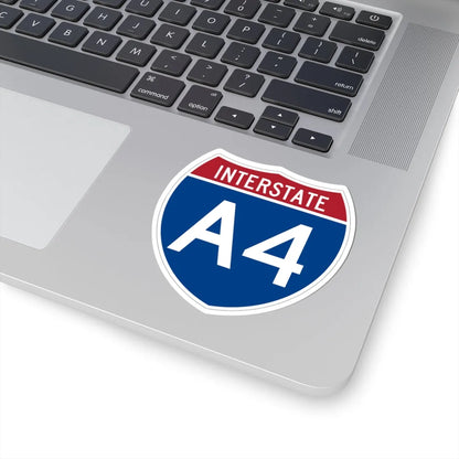 I-A4 (Alaska) (Road Sign) STICKER Vinyl Kiss-Cut Decal - The Sticker Space